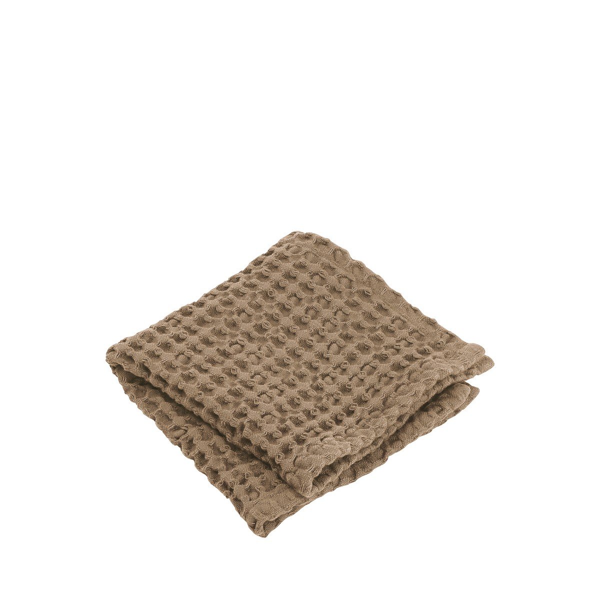 Bavlněný ručník 2 ks 30x30 cm Blomus CARO - hnědý