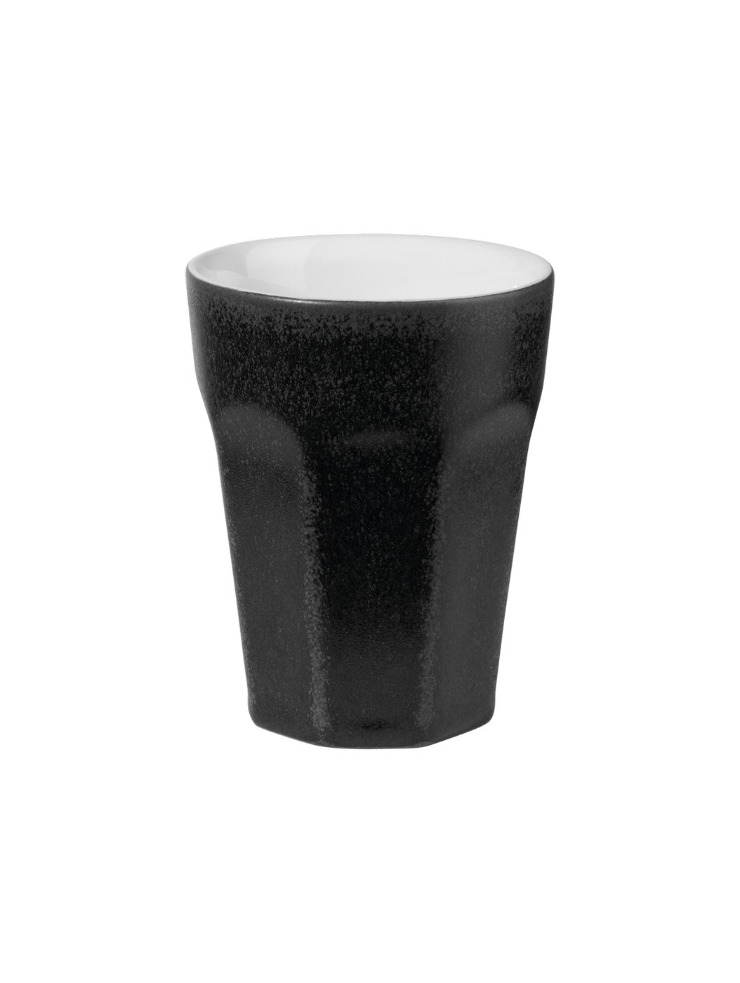 Kameninový hrnek na espresso  100 ml TI AMO COLORE ASA Selection - černý
