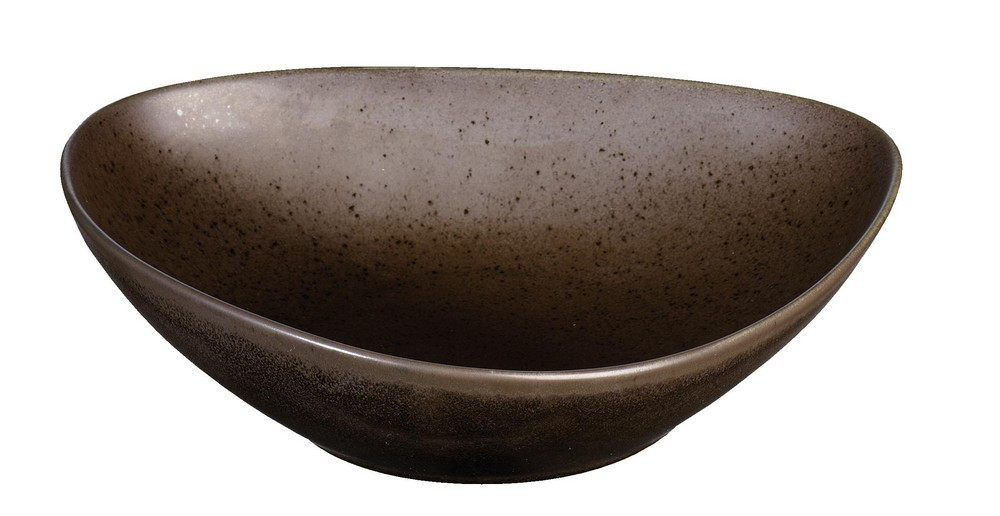 Hluboký talíř na polévku CUBA MARONE ASA Selection - hnědý