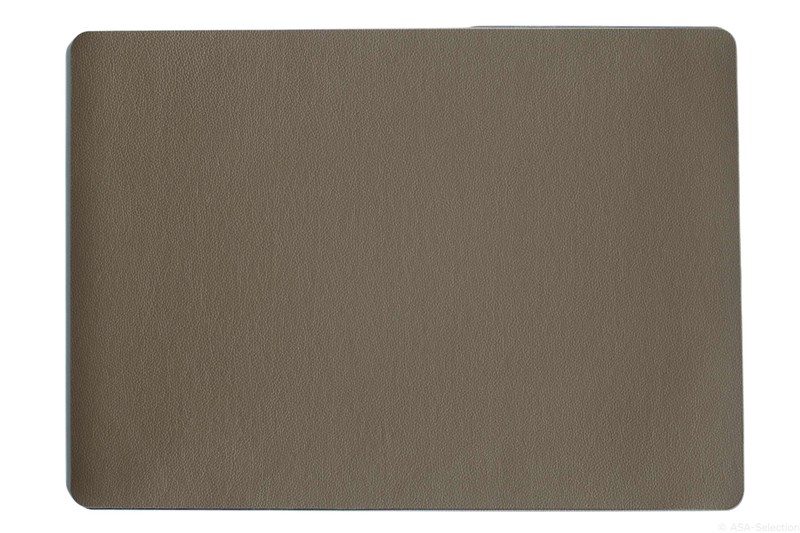 Kožené prostírání ASA Selection 33x46 cm - hnědé