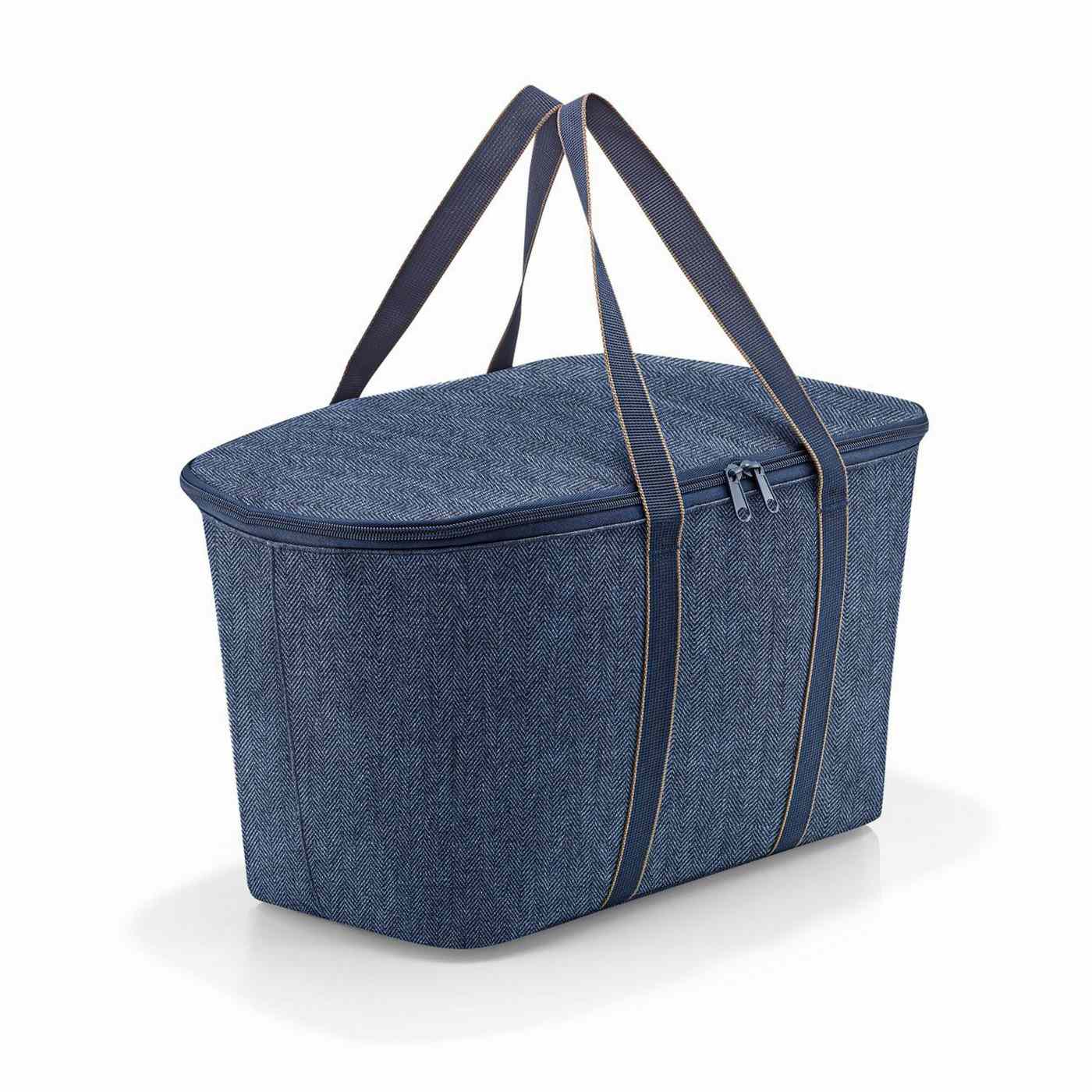 Chladící taška Reisenthel Coolerbag Herringbone dark blue