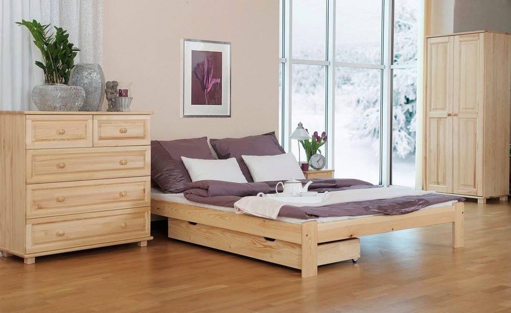 Magnat Magnat Dřevěná postel z masivu CELINKA 180 x 200 cm