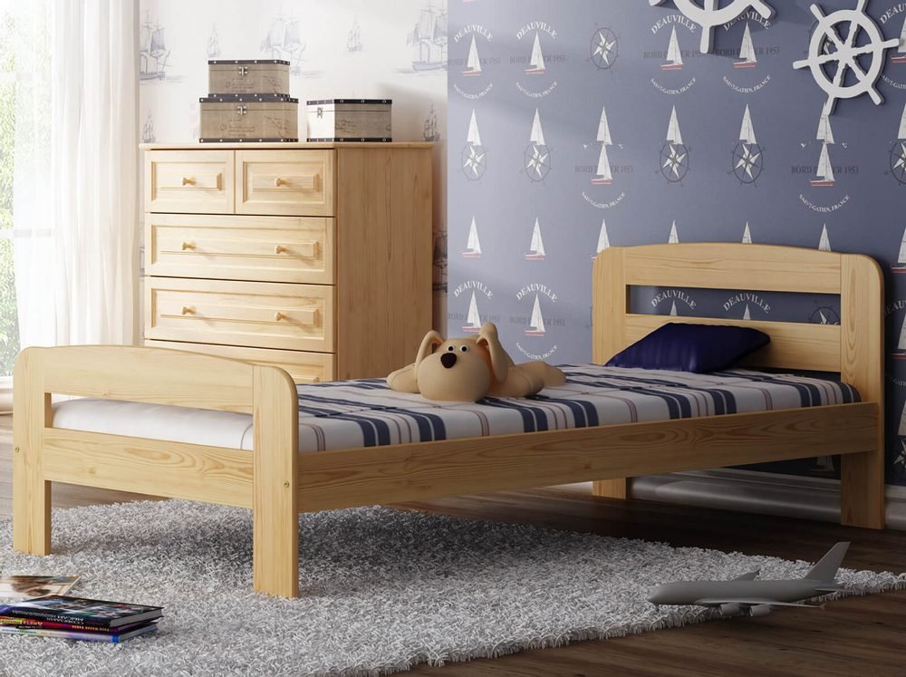 Magnat Magnat Dřevěná postel Klaudia 90 x 200 cm